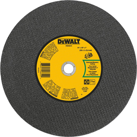 DeWalt Concrete/Masonry Portable Saw Cut-Off Wheel