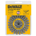 DeWalt 4" Knotted Wire Wheel