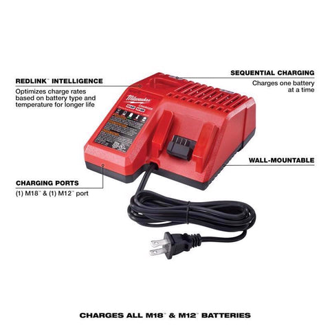 Milwaukee Multi-Voltage Charger