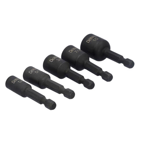 DeWalt Magnetic Nutdriver Set 1/4", 5 Piece