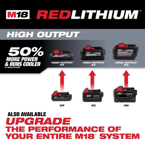 Milwaukee Battery Pack Lithium M18, 2Amp
