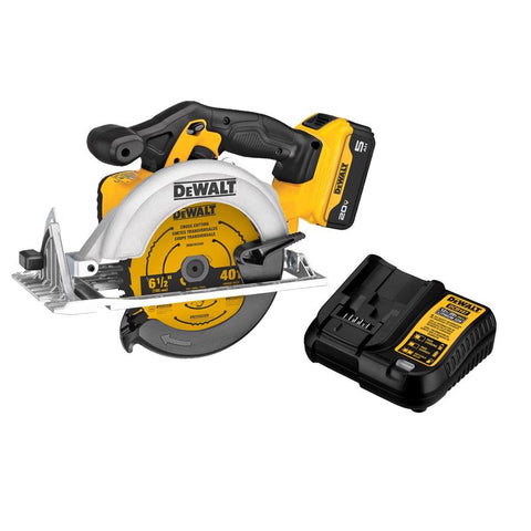 DeWalt 20V 6-1/2" Circ Saw Kit