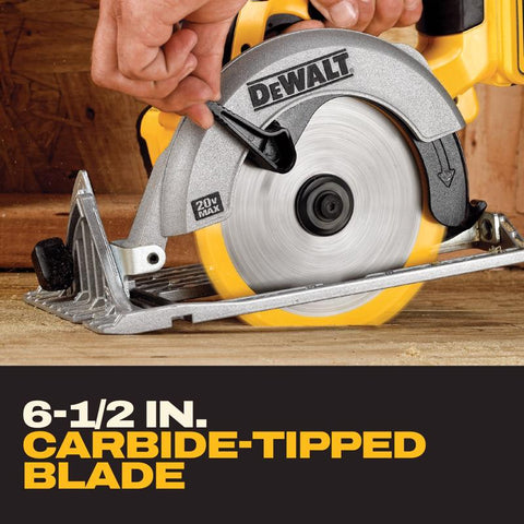 DeWalt 20V 6-1/2" Circ Saw Kit