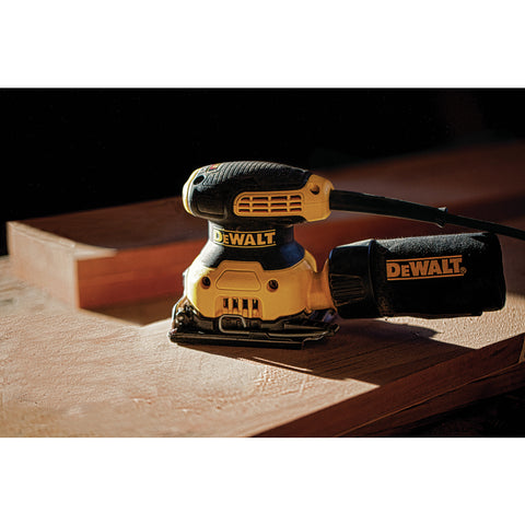 DeWalt 1/4 Sheet Sander, 2.3 Amps
