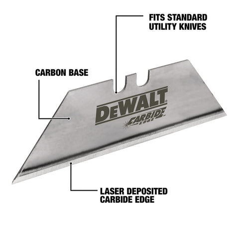DeWalt Carbide Utility Blade, 50/Pack