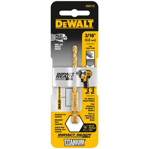 DeWalt 3/16" Titan Imp Bit