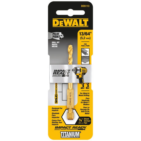 DeWalt 13/64" Titan Imp Bit