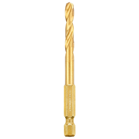 DeWalt Impact Ready Titanium Drill Bit, 7/32"
