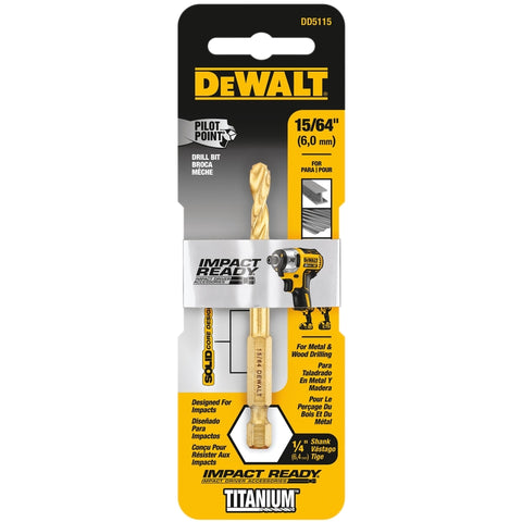 DeWalt 15/64" Titan Imp Bit