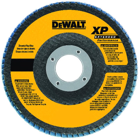 DeWalt Flap Disc, 4-1/2" x 7/8", 60 Grit