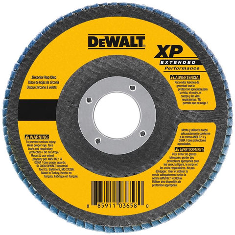 DeWalt Flapdsc 80g 4.5x7/8 Dwxp