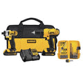 DeWalt Cordless Compact Driver & Impact Driver Kit, 20 Volts