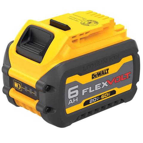 DeWalt Flex Volt Lithium-Ion Battery, 6.0 Ah, 20/60V