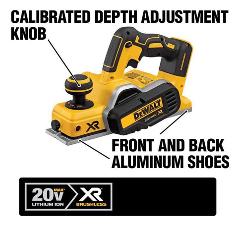 DeWalt 20V Brushless Planer