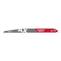 Milwaukee The AX with Carbide Teeth SAWZALL Blade, 5 TPI, 12"