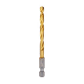 Milwaukee SHOCKWAVE Impact Duty Titanium Drill Bits, RED HELIX, 7/32"