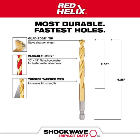 Milwaukee 9/32" Titan Drill Bit