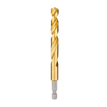 Milwaukee Shockwave Titanium Hex Shank Drill Bit, 25/64"