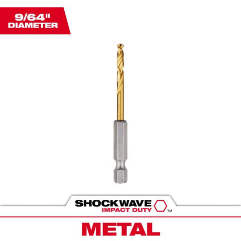 Milwaukee Shockwave Impact Duty Hex Shank Drill Bit