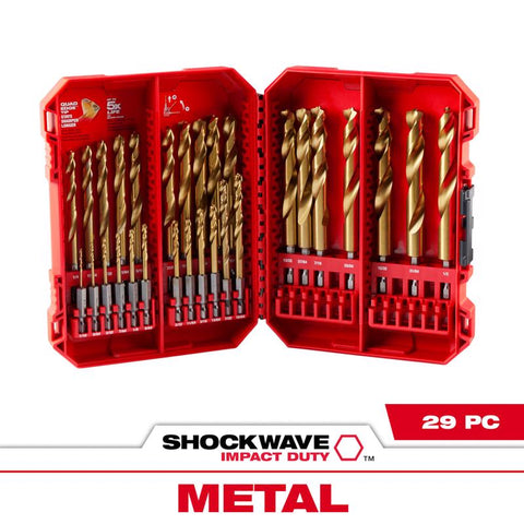 Milwaukee Drill Bit Set 29p Titn