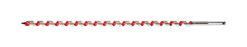 Milwaukee Ship Auger Bit, 1/2" x 18", 5/16" Hex