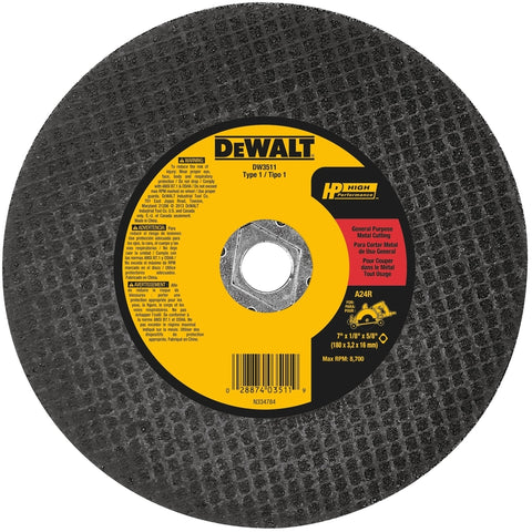 DeWalt 7" MTL Abrasive Blade