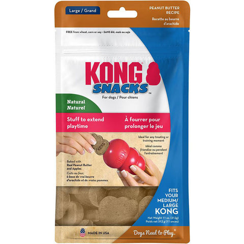 Kong Snacks lg-11 OZ Peanut Butter