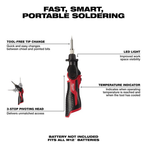 Milwaukee M12 Soldering Iron