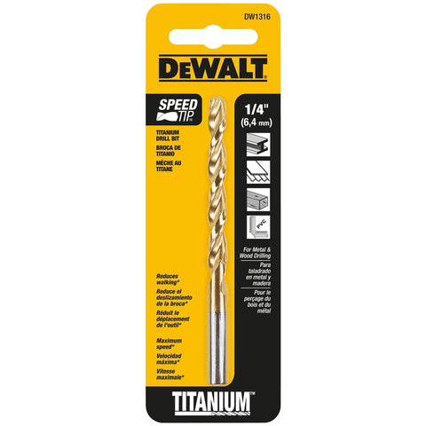 DeWalt 1/4" Titan Drill Bit
