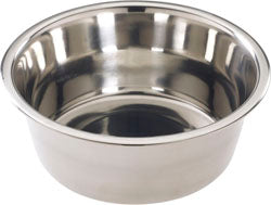 Spot Mirror Finish Stainless Steel Dish 1 PT Silver