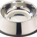 Spot No-Tip Mirror Stainless Steel Dish – 24 oz, Silver
