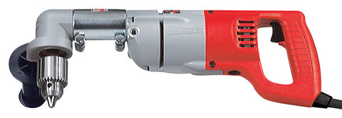 Milwaukee D-Handle Right Angle Drill, 1/2"