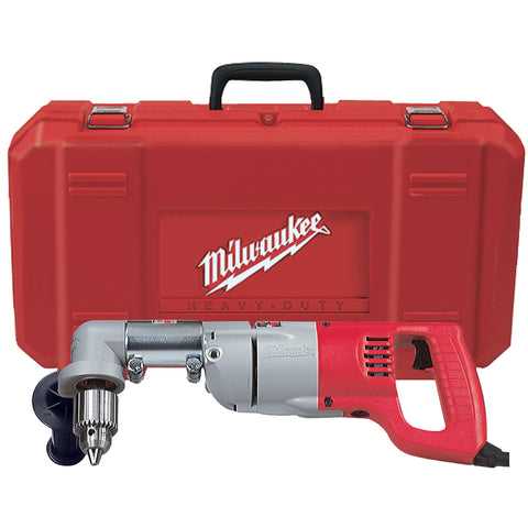 Milwaukee D-Handle Right Angle Drill, 1/2"
