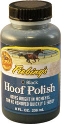 Fiebing's Hoof Polish 8 OZ Black