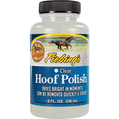 Fiebing's Clear Hoof Polish 8 OZ