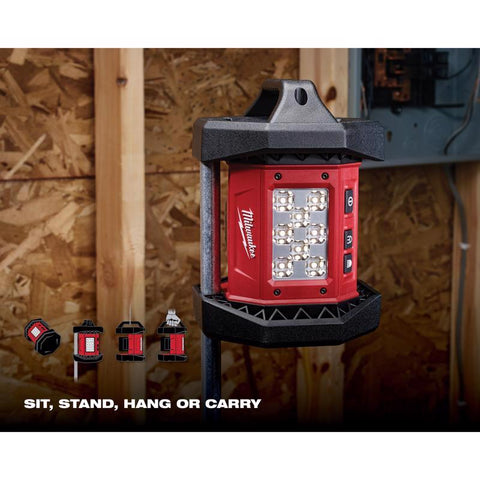 Milwaukee M18 LED Flood Light, 8-3/4" Length