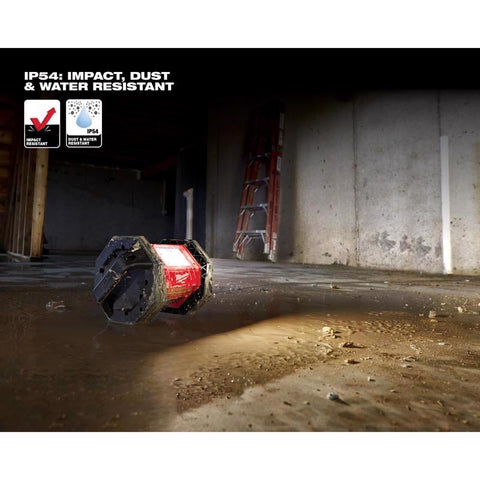 Milwaukee M18 LED Flood Light, 8-3/4" Length