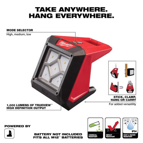 Milwaukee M12 Comp FLD Light