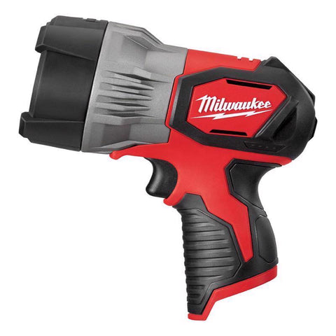 Milwaukee M12 Lithium-Ion Trueview LED Spot Light, Cordless, Red