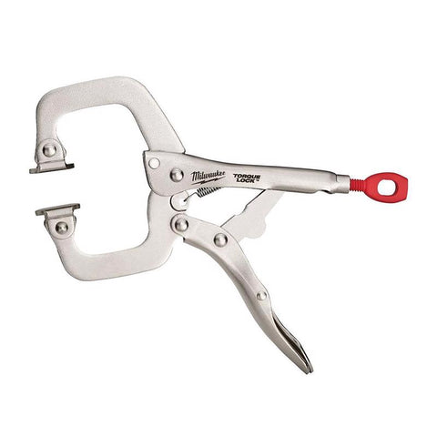 Milwaukee 6" C-Clamp/Swiv Jaws