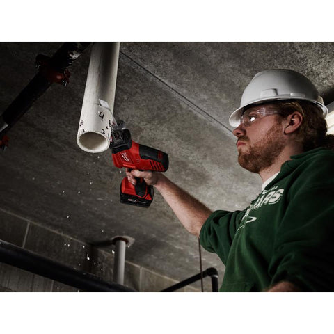 Milwaukee M18 Hackzall Cordless Reciprocating Saw, Red & Black