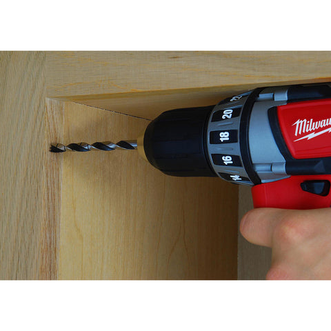 Milwaukee Brad Point Drill Bit, High Speed Steel, 2-3/4" L
