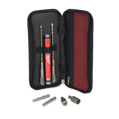 Milwaukee Tapcon Installation Kit for Concrete Screws, SDS-Plus