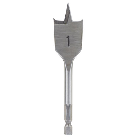 Milwaukee 1" Flat Boring Bit