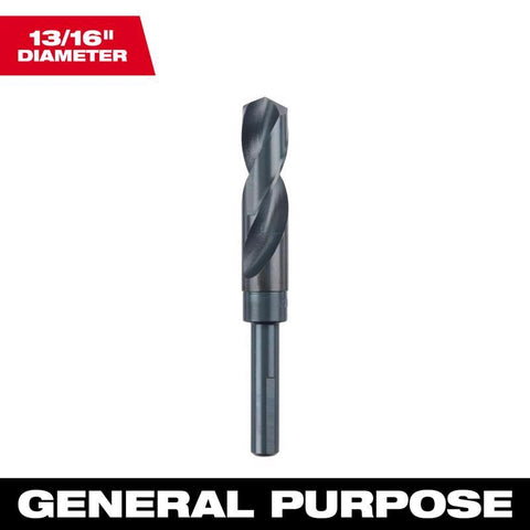 Milwaukee 13/16" S&D BLKOxide Bit