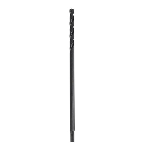 Milwaukee Aircraft Length Drill Bit, Black Oxide, 7/16" Dia x 12" L