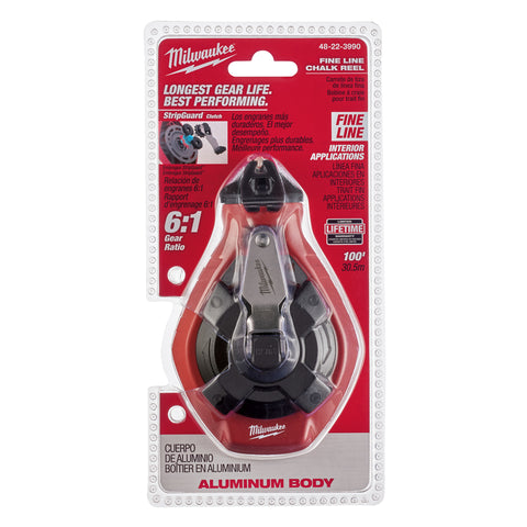 Milwaukee Precision Line, Red, 100' L