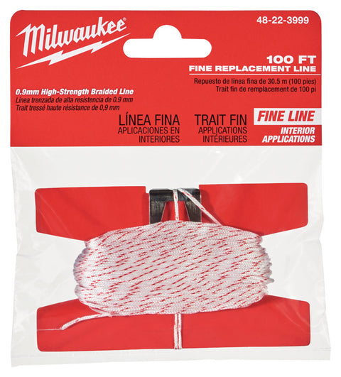 Milwaukee Precision Chalk Reel Replacement Line, 100 Feet