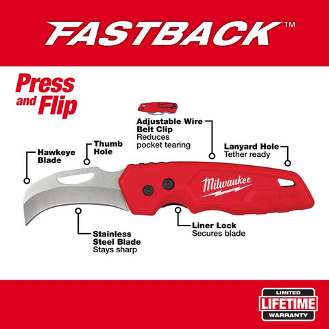 Milwaukee Hawkbill Fold Knife