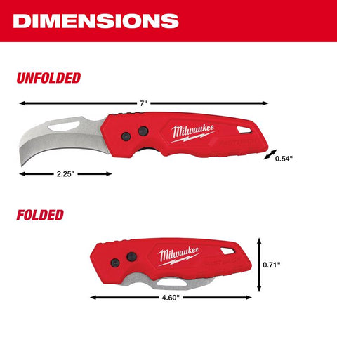 Milwaukee Hawkbill Fold Knife